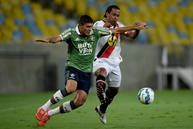 Joinville conseguiu brigar de igual para igual com o Fluminense