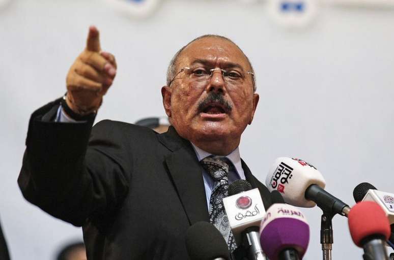 O ex-presidente Ali Abdullah Saleh