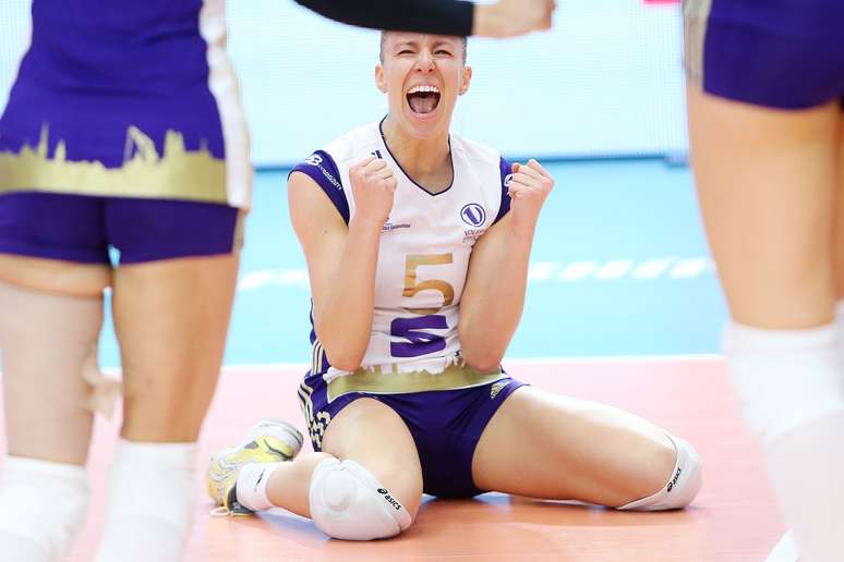 Rabadzhieva vibra com a conquista do bronze pelo Volero Zurique