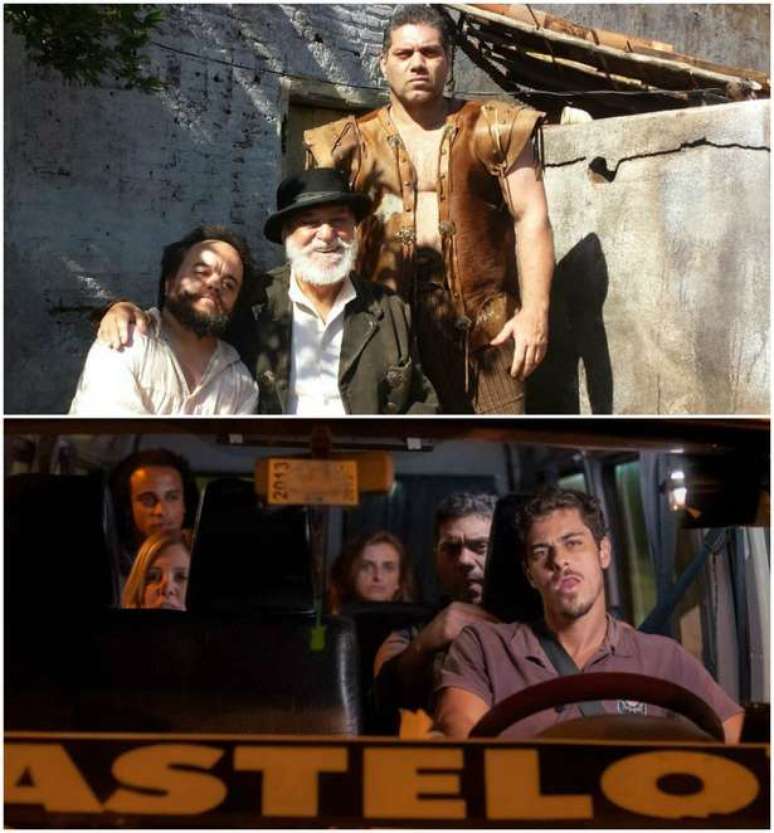 Cenas do longa 'Deserto' e do curta 'Vazio', com a participa&ccedil;&atilde;o do ator (Fotos: Divulga&ccedil;&atilde;o)