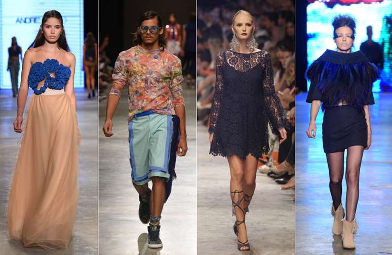 Desfiles de Andr&eacute; Sampaio, Jadson Ranieri, Lenita Negr&atilde;o e Lizzi