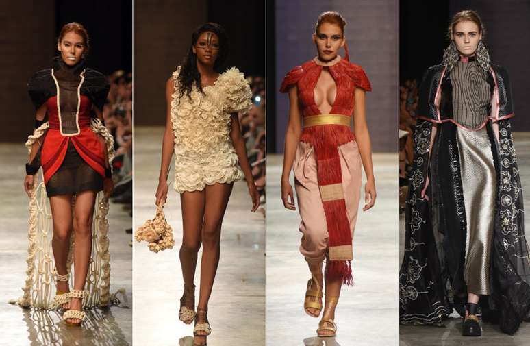 Desfiles de cole&ccedil;&otilde;es criadas por faculdades de moda de v&aacute;rias cidades do Brasil