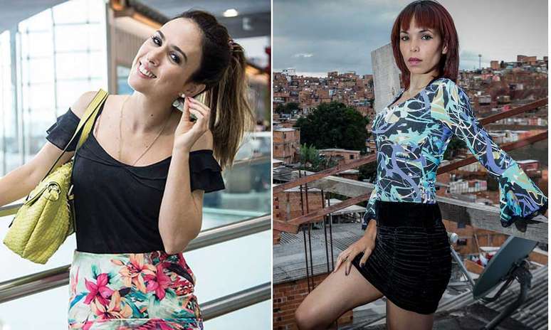 Tatá Werneck é a inseparável amiga da personagem de Bruna Marquezine em 'I Love Paraisópolis'; na favela da 'vida real'; Sabrina Couto, 24, trabalha como cabeleira 