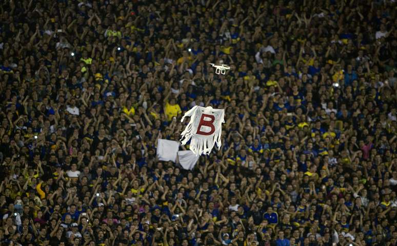 Drone do "Fantasma de la B" apareceu no pior momento possível