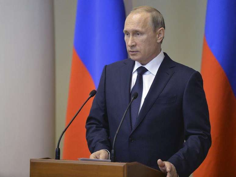 Presidente da Rússia, Vladimir Putin, em foto de arquivo.