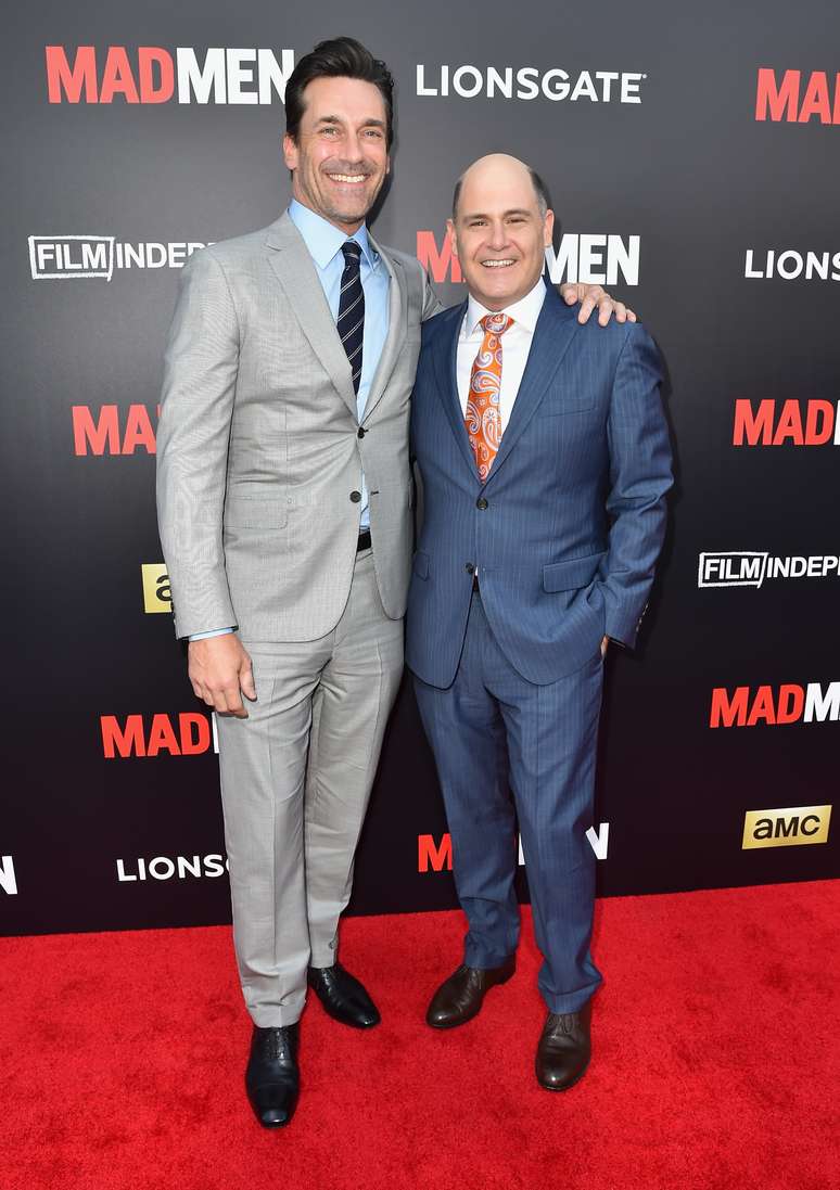 Jon Hamm e Matthew Weiner