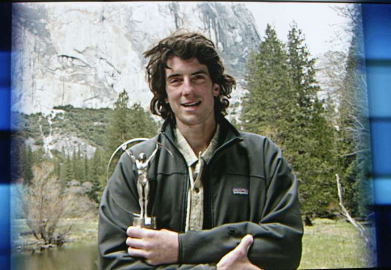 Dean Potter ganhou pr&ecirc;mio Laureus de esportes alternativos em 2003 