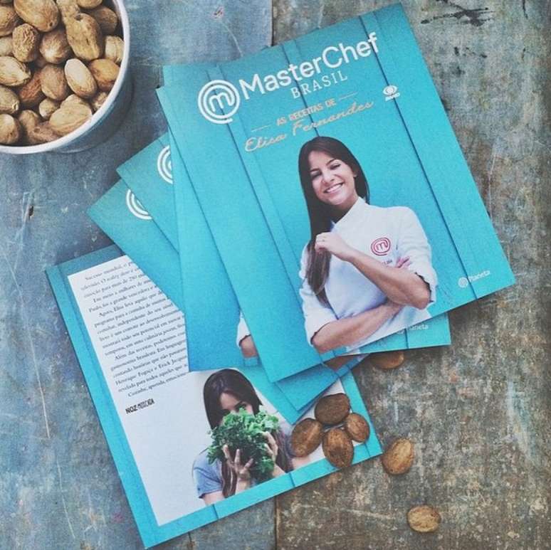 Elisa Fernandes está lançando livro sobre experiência no MasterChef