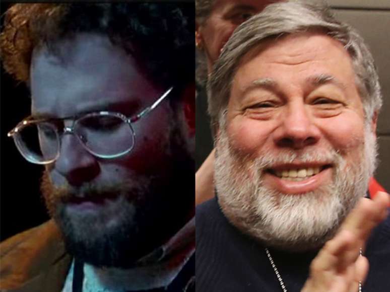 Elenco se carateriza para filme sobre Steve Jobs