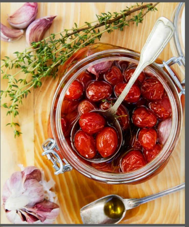 Tomate confit é para iniciantes