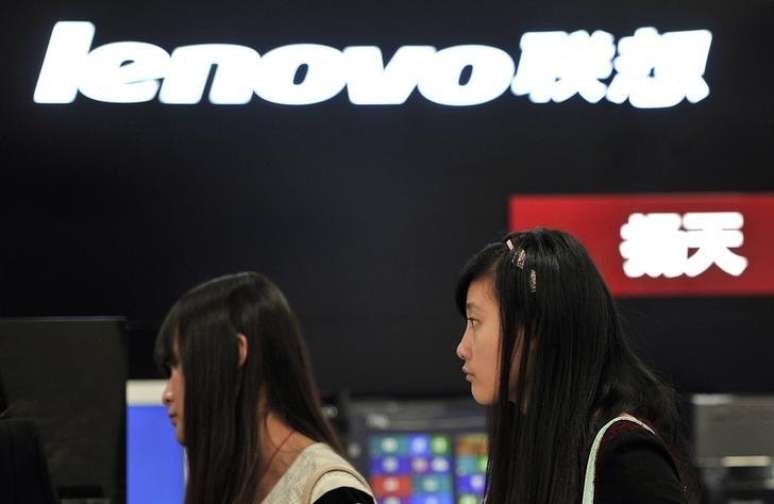 Loja da Lenovo na província de Anhui, na China.     18/10/2013