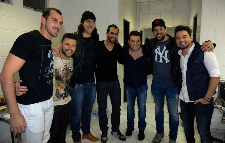 Marcos e Belutti gravam DVD em S&atilde;o Paulo