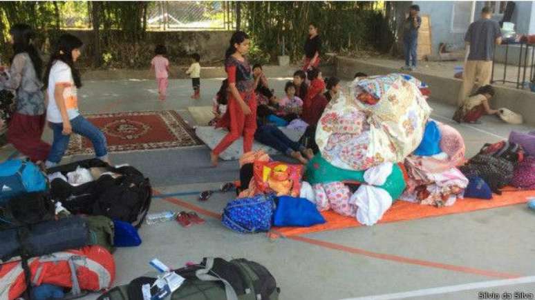 "Uma pessoa dava comida para n&oacute;s. Acho que misturavam algo para que eu crescesse para o trabalho. Em dez meses, parecia que eu tinha 17 anos. Mas eu tinha 11 anos e meio"