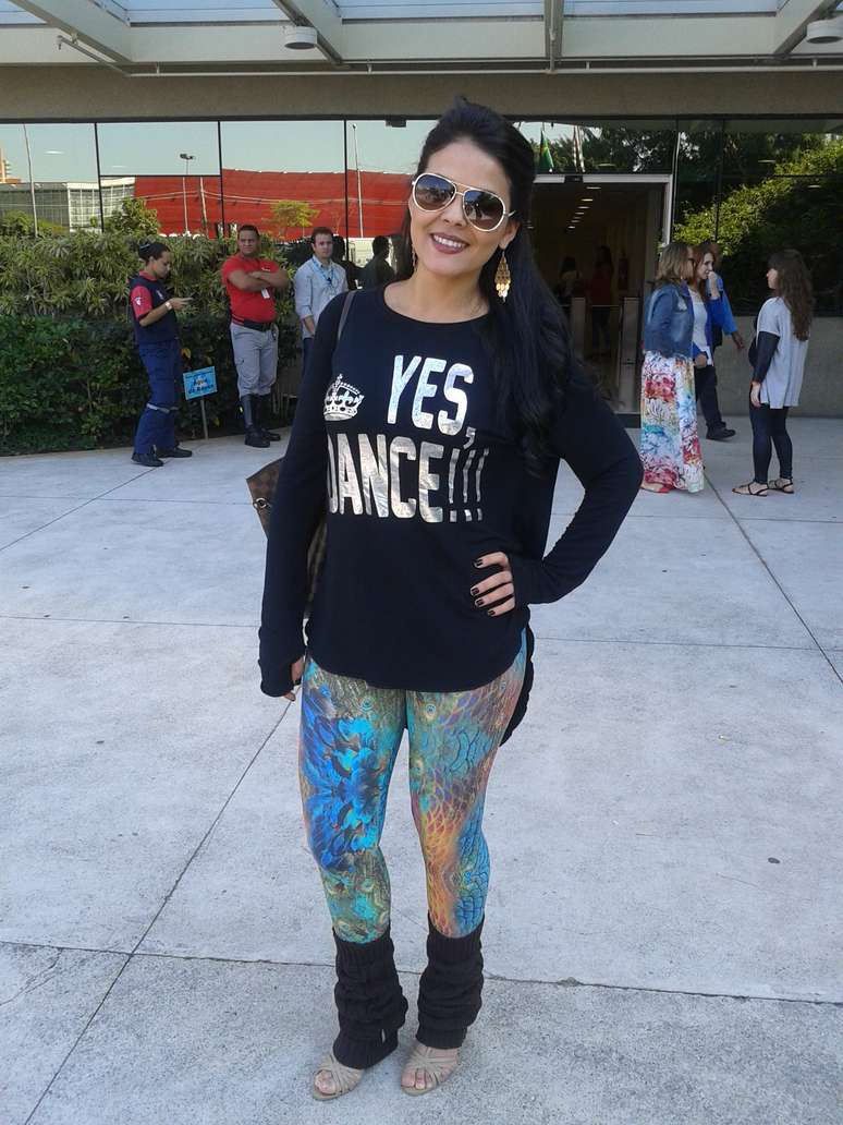 Karina Alves participa de seletiva para Bal&eacute; do Faust&atilde;o em S&atilde;o Paulo nesta sexta-feira (22)