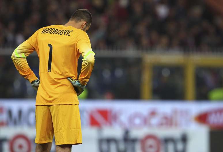 Handanovic lamenta gol tomado em péssima temporada do Inter