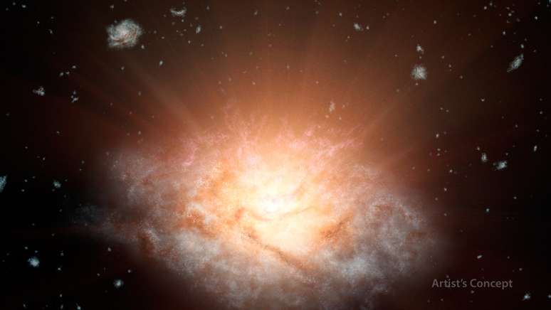 A Wise J224607.57-052635.0 faz parte do grupo Extremely Luminous Infrared Galaxies (Elirg), formado por 209 galáxias muito brilhantes