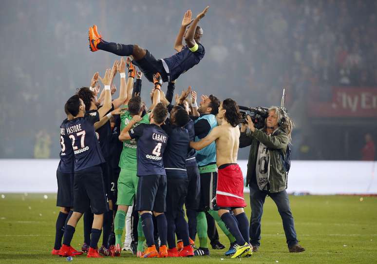 PSG comemorou título do Francês