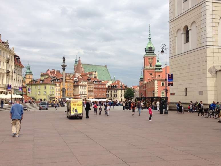 Parte histórica de Varsóvia concentrou maior parte de referências à final