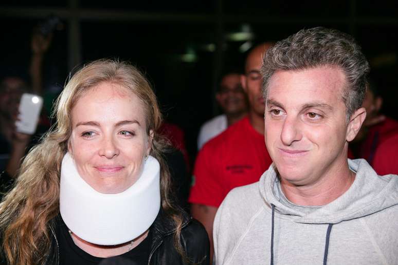 Angélica e o marido, Luciano Huck, sofreram um acidente aéreo no dia 24 de maio