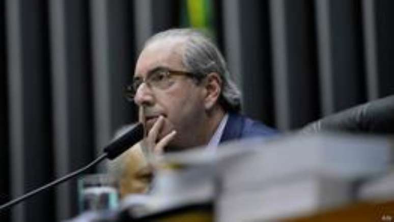 Eduardo Cunha durante votação da reforma política em 26 de maio de 2015 | Foto: ABr