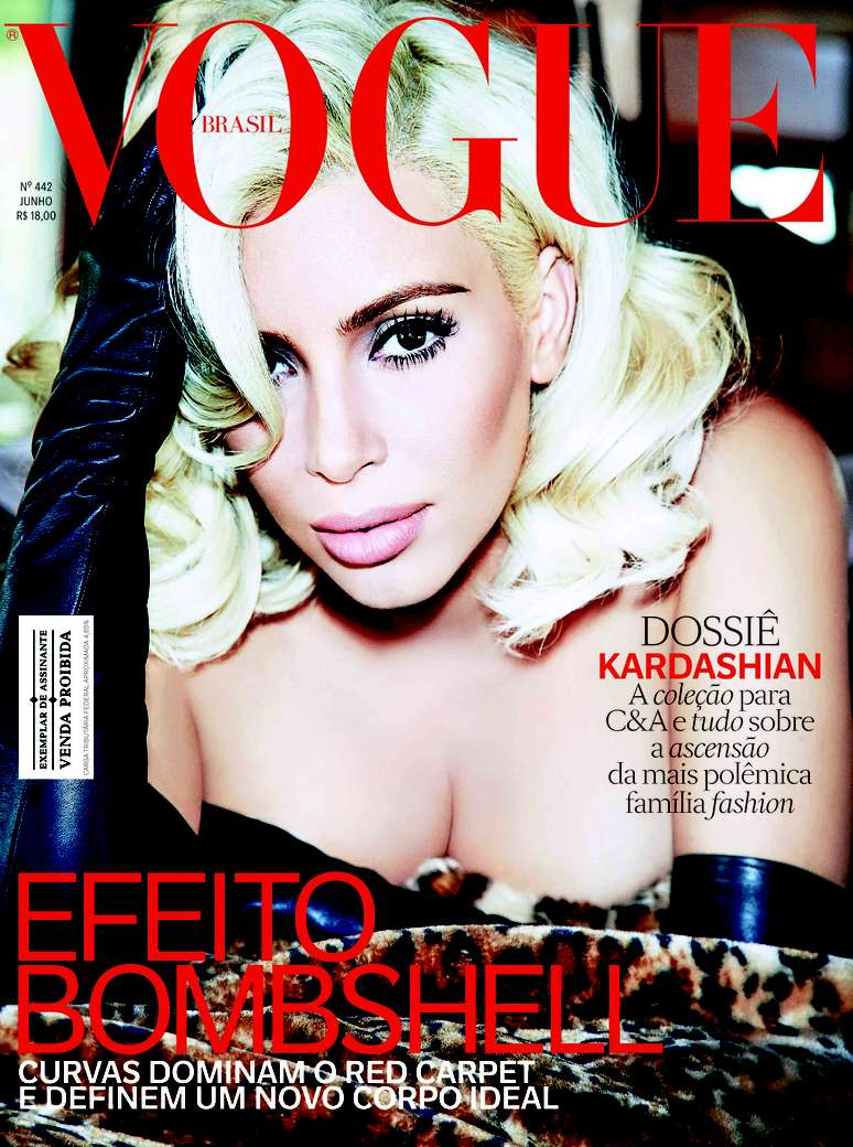 "Desafio qualquer um a tentar fazer tudo o que faço e depois me digam se tenho ou não talento", Kim disse à Vogue