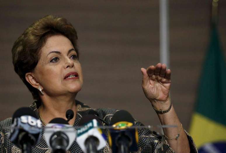 A presidente Dilma Rousseff concede entrevista coletiva na Cidade do México nesta quarta-feira. 27/05/2015