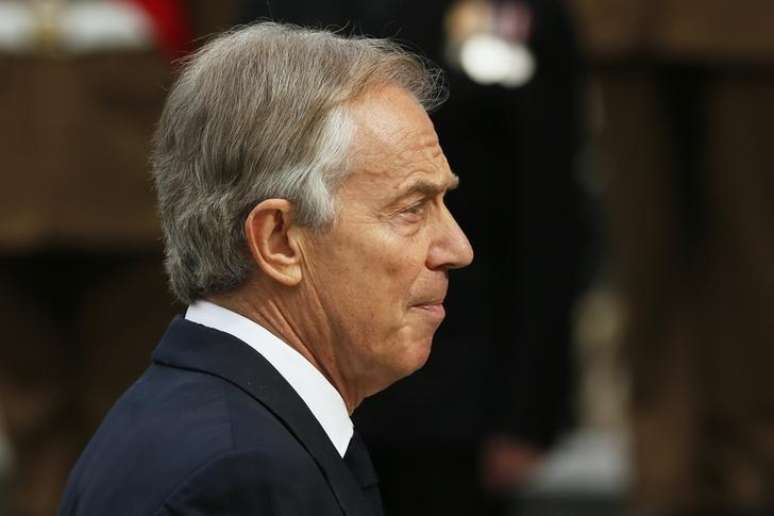 Ex-primeiro-ministro britânico Tony Blair durante cerimônia na Catedral St. Paul em Londres, em março. 13/03/2015