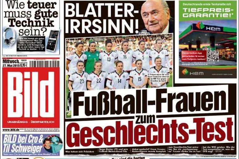 Jornal Bild, da Alemanha