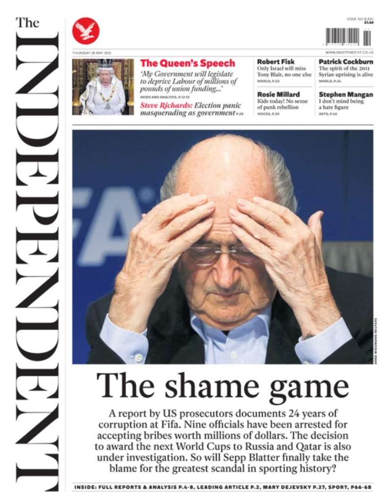 Jornal Independent, do Reino Unidos