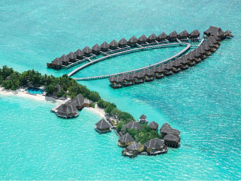 Nas Ilhas Maldivas, casal se hospedou no Taj Exotica
