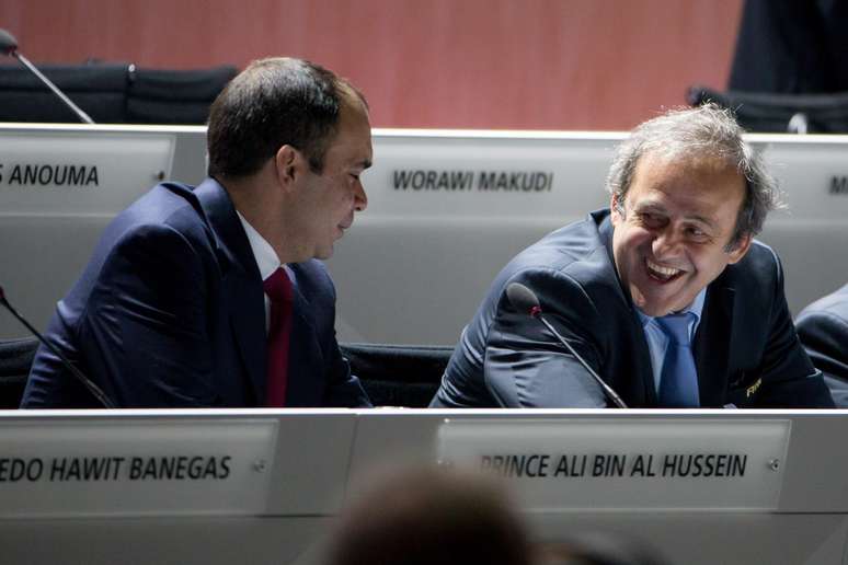 Ali Bin Al-Hussein e Michel Platini: aliados contra Joseph Blatter