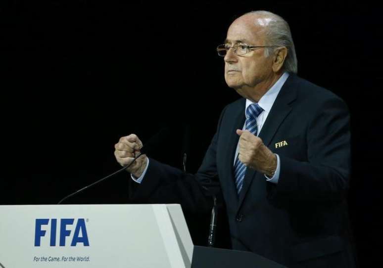 Presidente da Fifa, Joseph Blatter. 29/05/2015