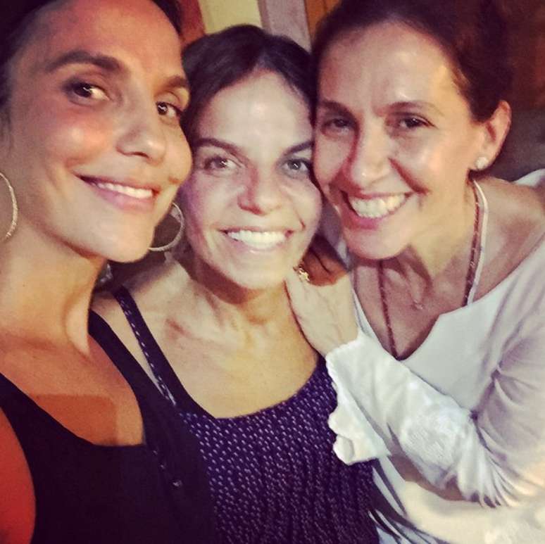 Ivete Sangalo, Flora Gil e Cynthia Sangalo