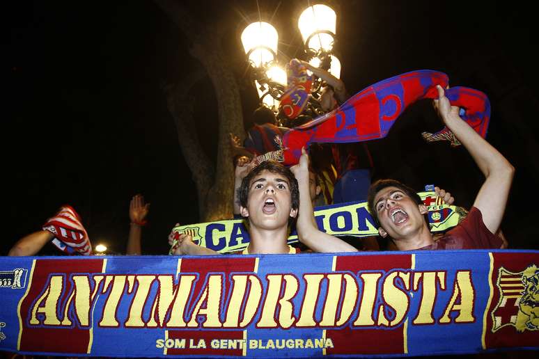 Torcida catalã se uniu à basca para vaiar o hino espanhol na final da Copa do Rei