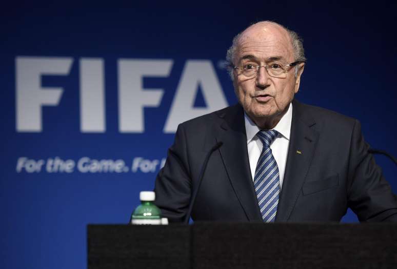 Joseph Blatter anunciou renúncia em pronunciamento na sede da Fifa