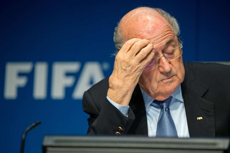 Blatter foi suspenso por 90 dias de suas funções na Fifa