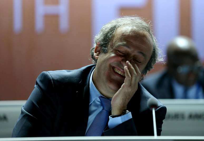 Michel Platini é presidente da Uefa e &#034;rachou&#034; com a Fifa