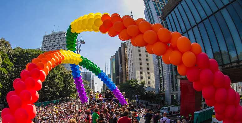 Imagem de arquivo da Parada do Orgulho LGBT de 2014