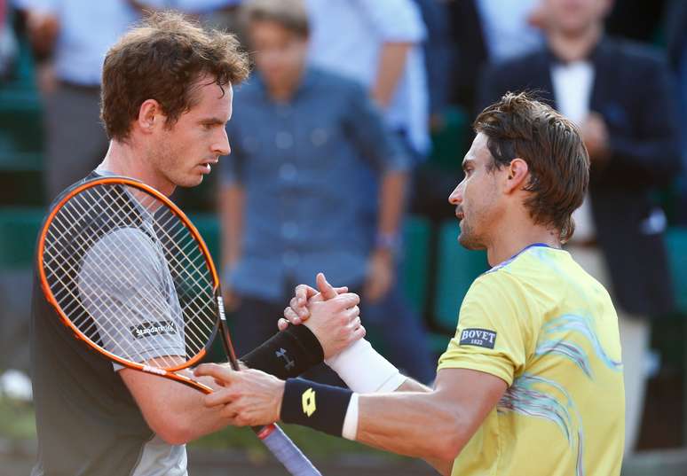 David Ferrer foi eliminado por Murray nas quartas de Roland Garros