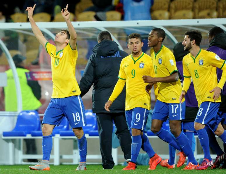 Brasil virou jogo com gol de Andreas Pereira aos 41min do segundo tempo