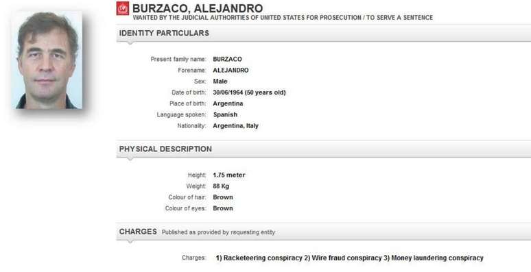 Alejandro Burzaco está na lista da Interpol por causa de escândalo na Fifa