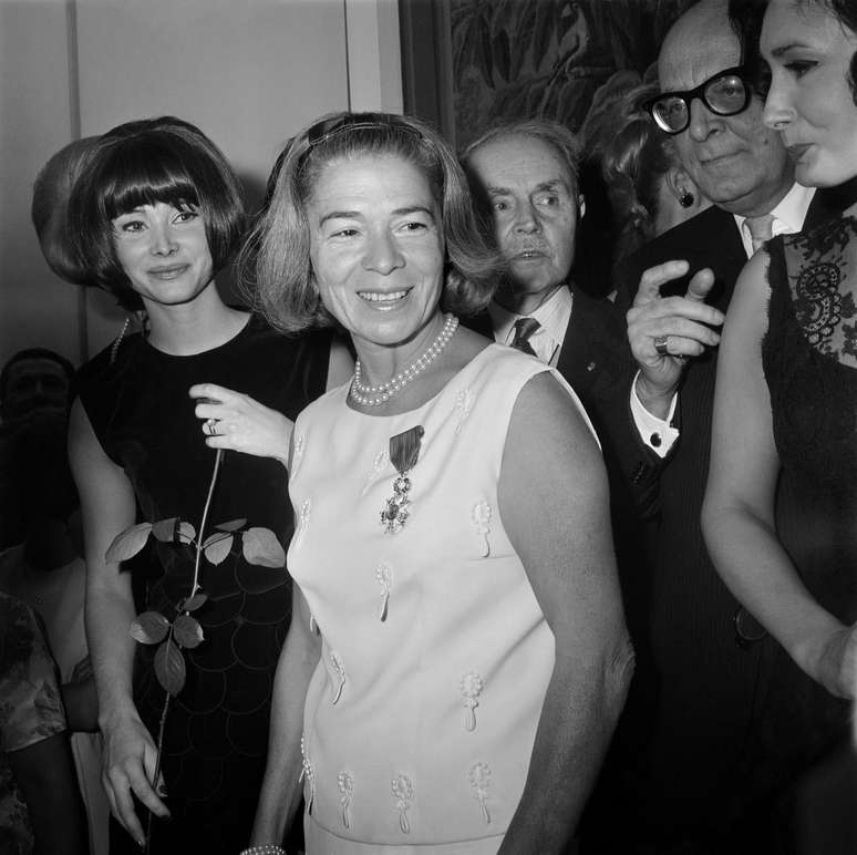 Carmen de Tommaso, a Madame Carven, em foto registrada em 1964