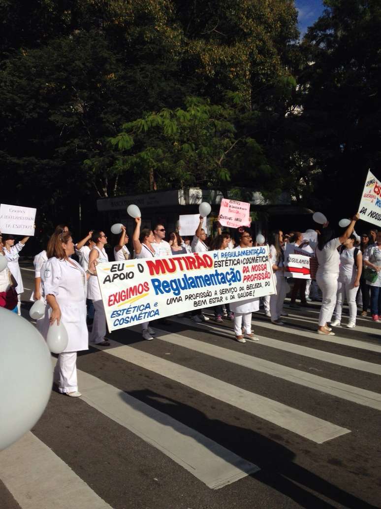 Ato integrou mutir&atilde;o nacional organizado por meio das redes sociais