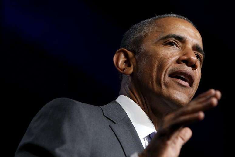 O presidente dos EUA, Barack Obama, faz discurso em Washington.  9/6/2015.