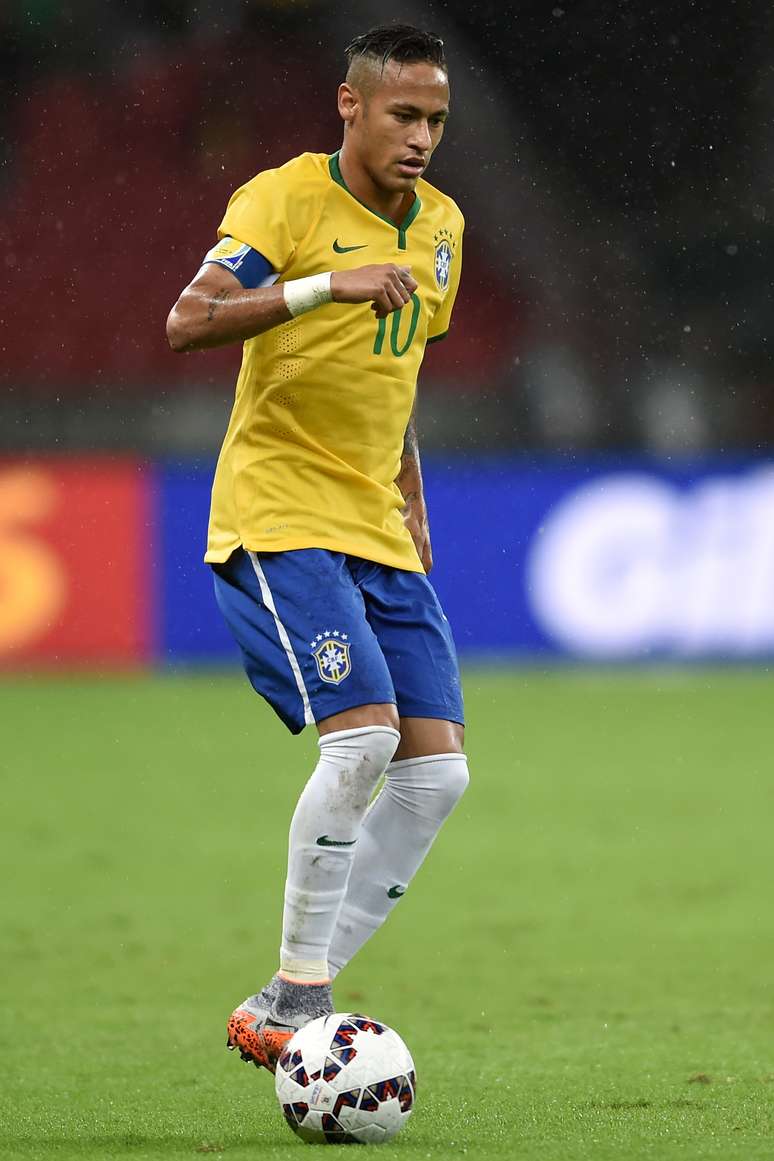 Neymar atuou somente no segundo tempo