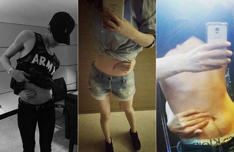 "Belly Button Challenge" foi citado mais de 130 milh&otilde;es de vezes no Weibo, vers&atilde;o chinesa do Twitter