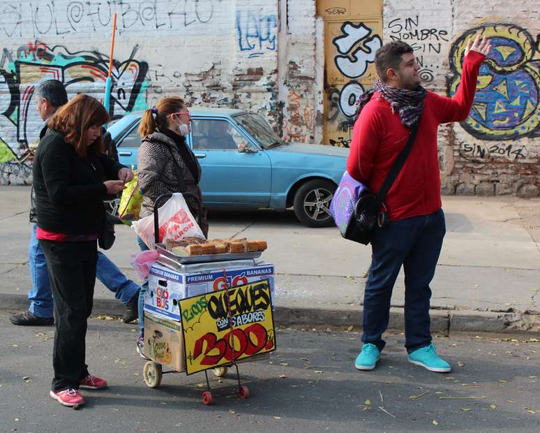 É possível fazer um lanchinho durante protesto