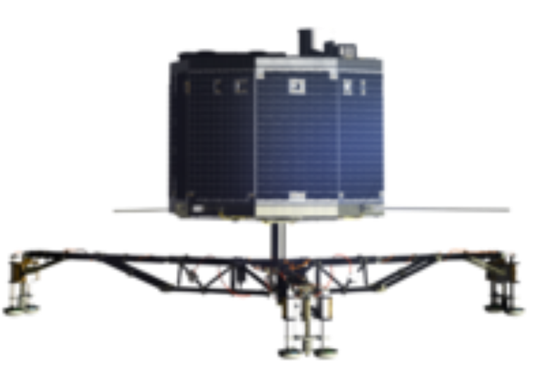 A sonda Philae (foto) foi enviada ao cometa em 12 de novembro de 2014