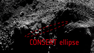 Imagem revela um "pontinho" que pode ser a sonda 'perdida', Philae