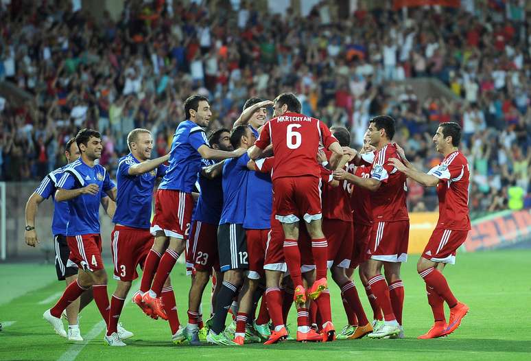 Armênia abriu o placar e fez jogo duro com a seleção portuguesa